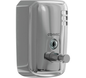 Dispensador de jabón vertical 650ml Inox 304 brillante