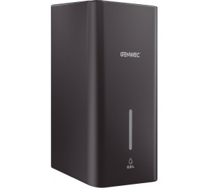 Dosificador jabón automático 1100ml inox 304 negro mate