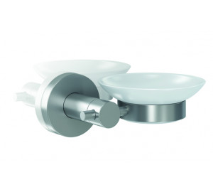 Jabonera inox 304 con plato 