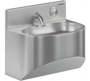Lavabo antivandálico transmuro