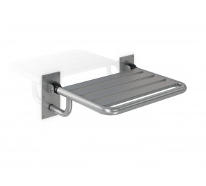 Asiento abatible inox satinado