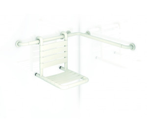 Asiento ducha nylon para enganchar a barra