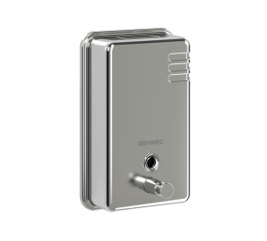 Dosificador jabón vertical 1100ml inox 304 brillante